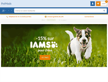 Tablet Screenshot of petmeds.fr